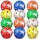 Supervitae 12 Pack Soccer Balls for Teen Adult Sports with Pump Cool for Teen Adult Outside Sport Training Practice Machine Game Stitched Soccer Operation Christmas Soccer Ball Bulk(Size 4)